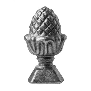 Geschmiedetes Stahlelement – Abschlusskugel (Zapfenform)