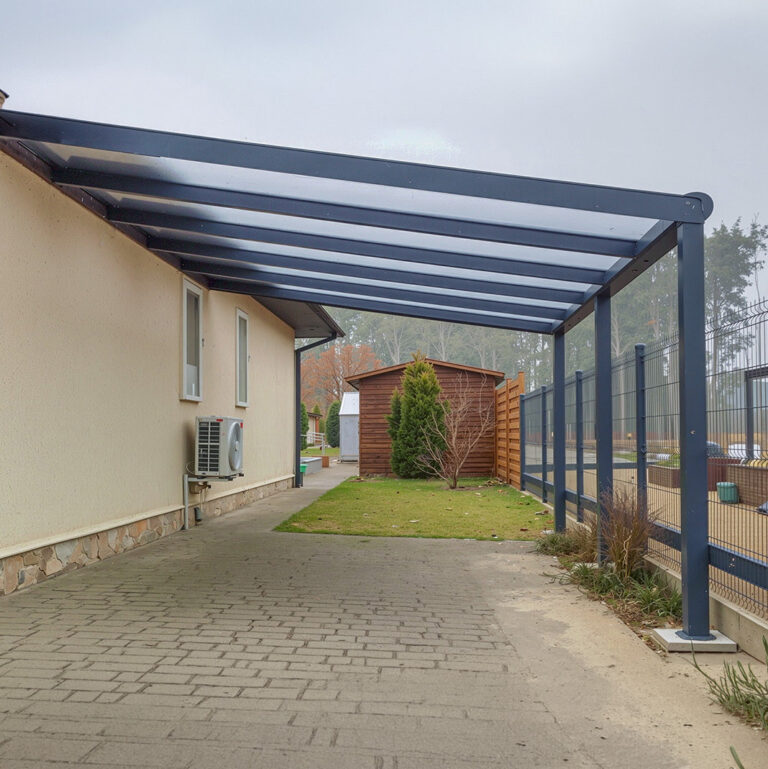 Carports aus Stahl und Aluminium