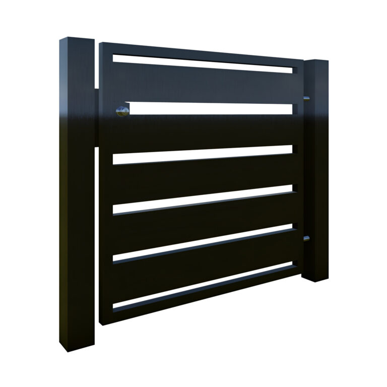 Modell 4 – Massives Design mit Edelstahloptik und klarer Struktur