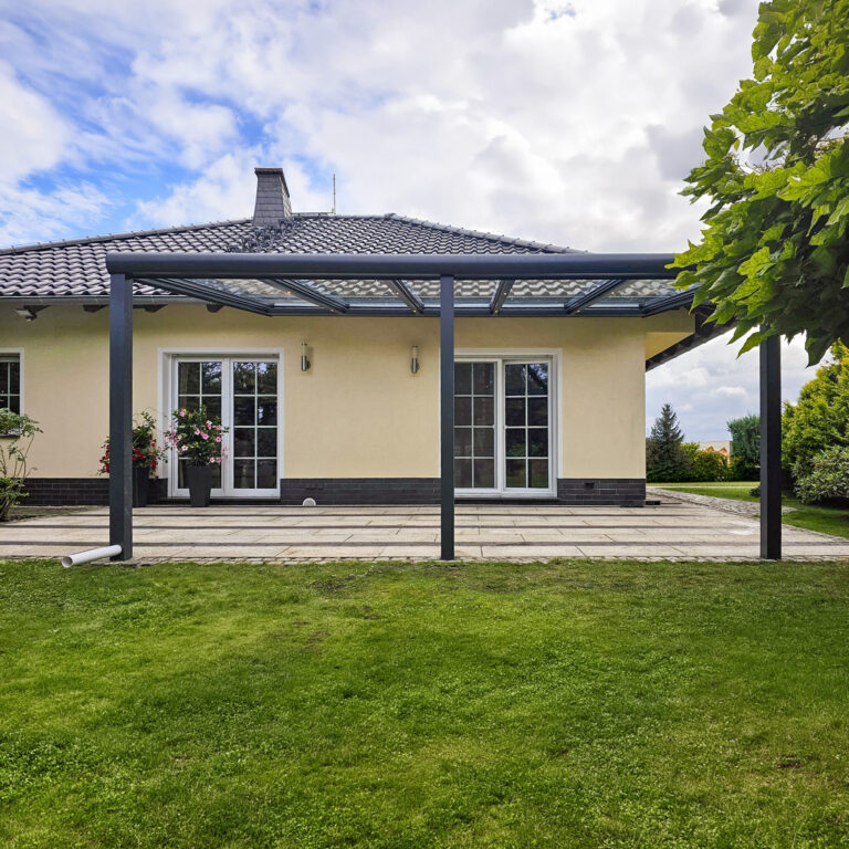 Terrassenüberdachungen aus Aluminium