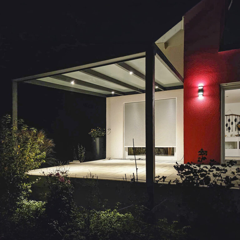 Terrassenüberdachungen aus Aluminium